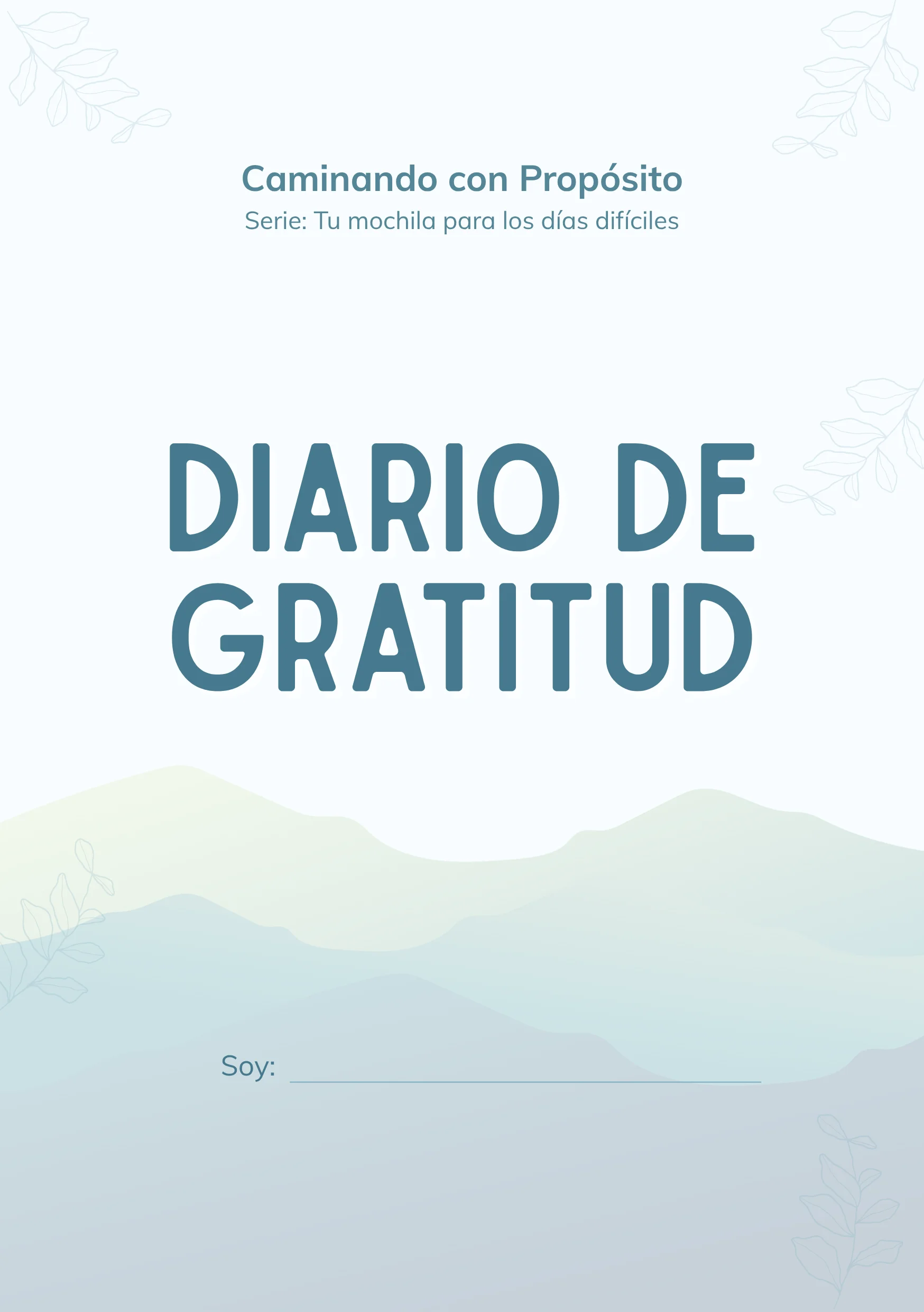 Guía diario de gratitud